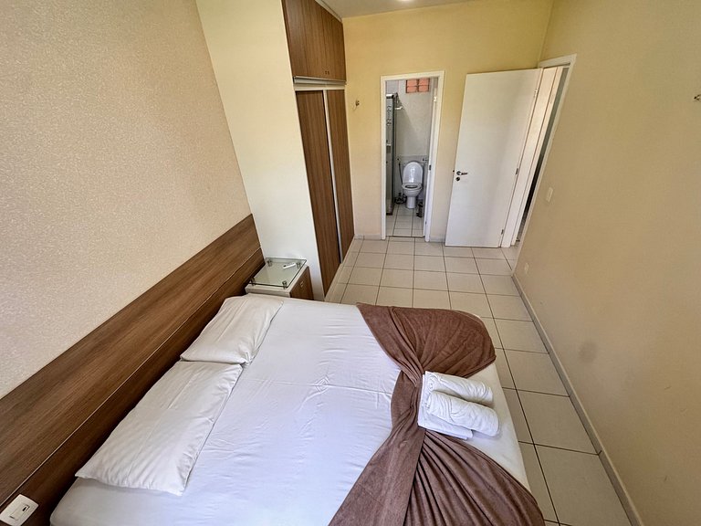 Beach Living 02 Qts Vista Parcial Mar Bem decorado