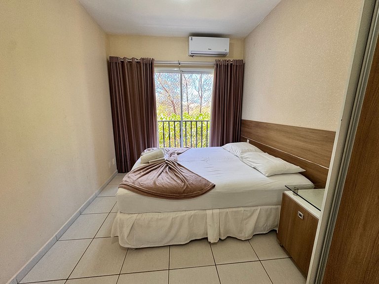 Beach Living 02 Qts Vista Parcial Mar Bem decorado