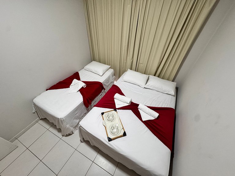 Beach Living 03 Qts acomoda ate 08 pessoas