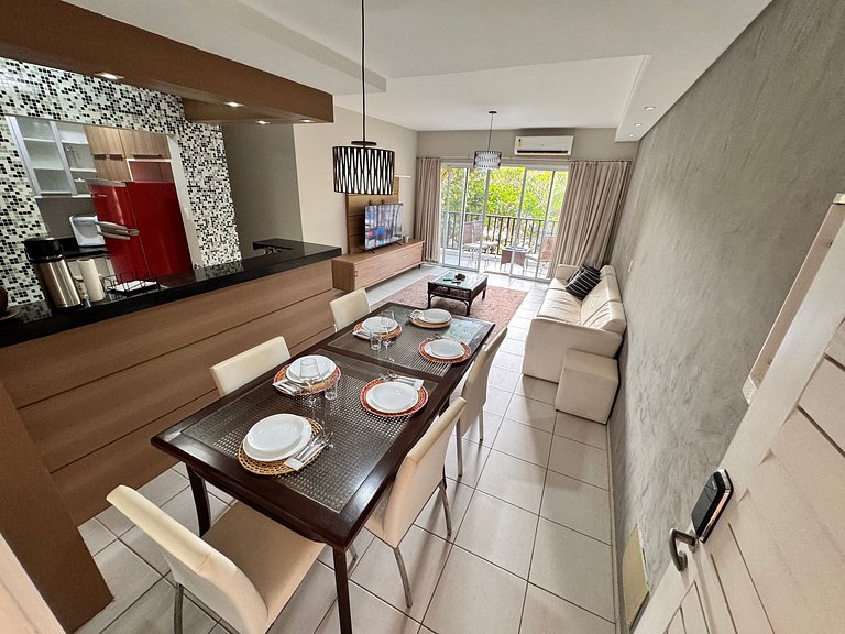 Beach Living 03 Qts acomoda ate 08 pessoas