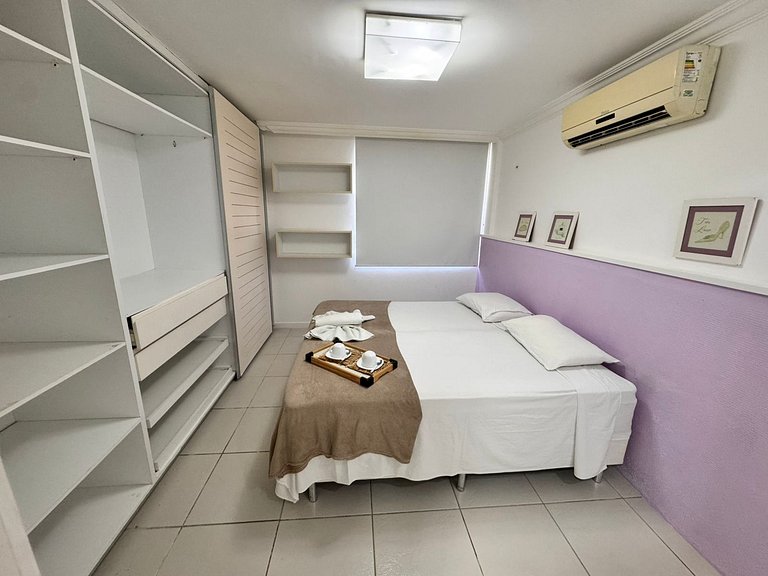 Cobertura vista mar, pé na areia, familia, próximo Beach Par