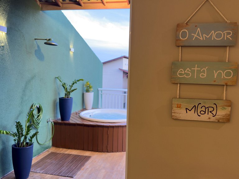 TerraMaris Duplex - Vista Mar, Pisicna, Jacuzzi, churasquier