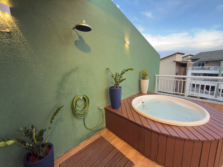 TerraMaris Duplex - Vista Mar, Pisicna, Jacuzzi, churasquier