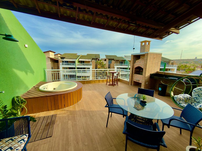 TerraMaris Duplex - Vista Mar, Pisicna, Jacuzzi, churasquier