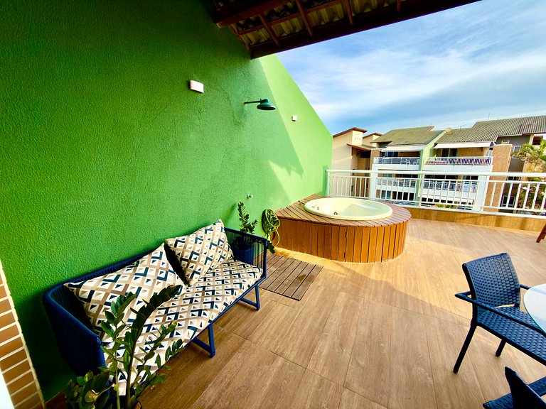 TerraMaris Duplex - Vista Mar, Pisicna, Jacuzzi, churasquier