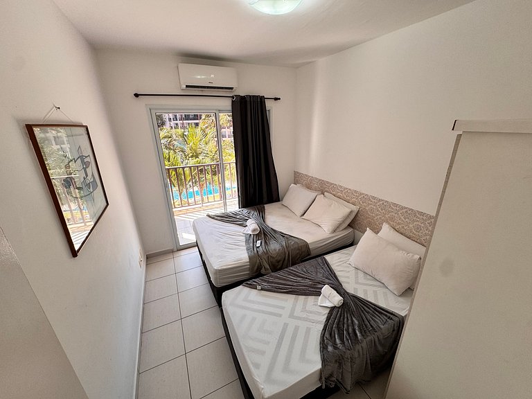 Beach Living 03 Qts acomoda ate 08 pessoas