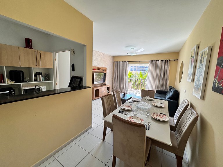 Beach Living 03 Qts acomoda ate 08 pessoas