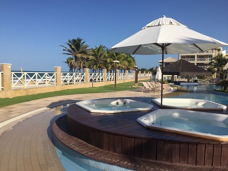 PortaMaris - lindo, 3 suites frente mar