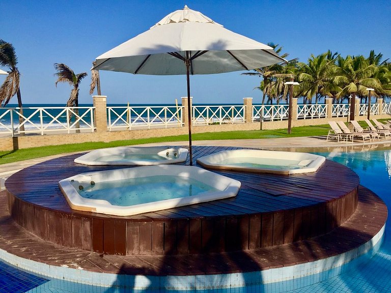 PortaMaris - lindo, 3 suites frente mar