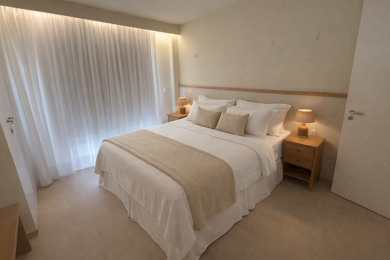 PortaMaris - lindo, 3 suites frente mar