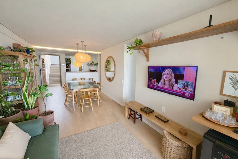 PortaMaris - lindo, 3 suites frente mar