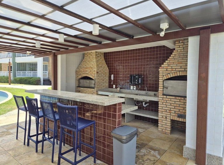 TerraMaris - Duplex, 5 qtos, jacuzzi, vista mar total, praia