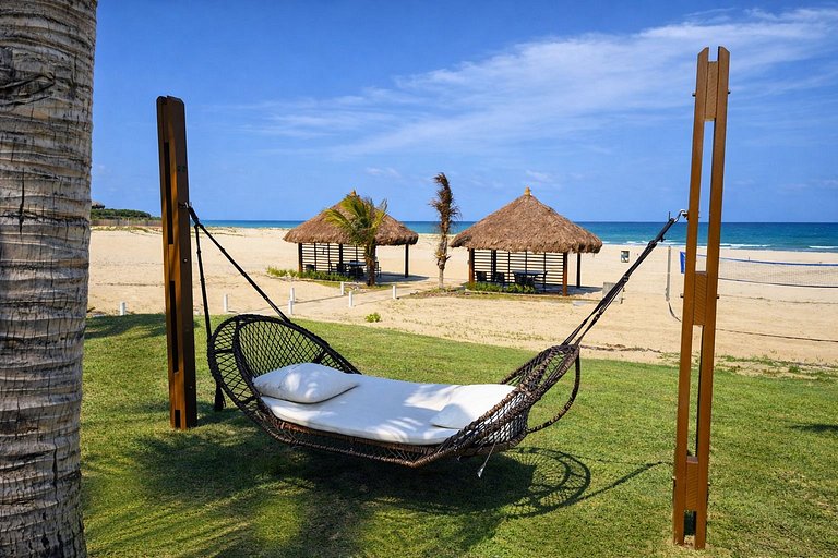 TerraMaris - Duplex, 5 qtos, jacuzzi, vista mar total, praia