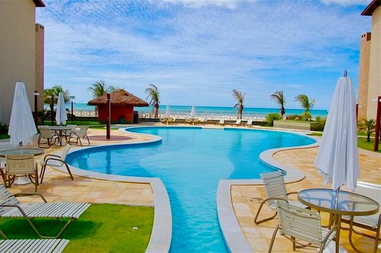 TerraMaris - Duplex, 5 qtos, jacuzzi, vista mar total, praia