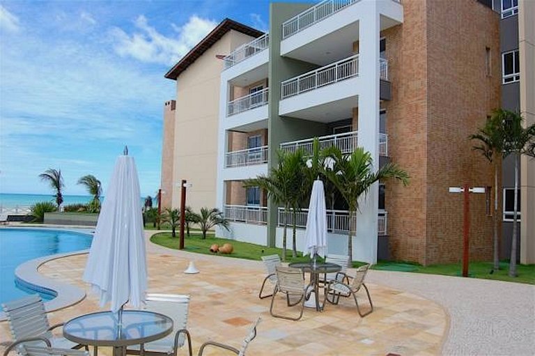 TerraMaris - Duplex, 5 qtos, jacuzzi, vista mar total, praia
