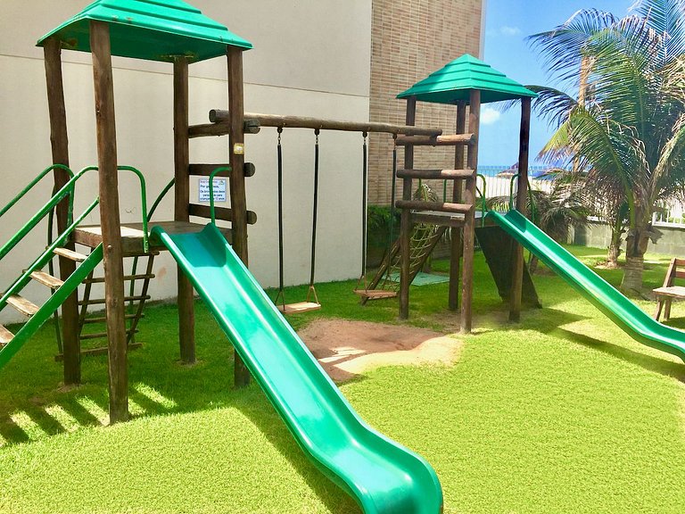 TerraMaris - Duplex, 5 qtos, jacuzzi, vista mar total, praia