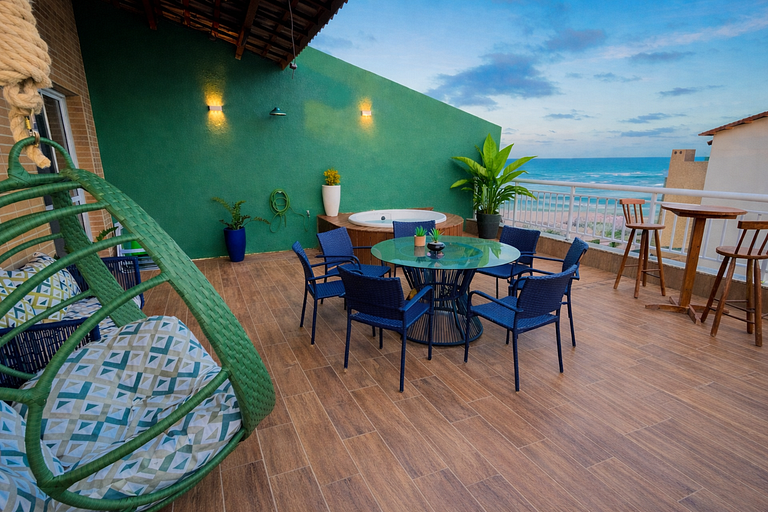 TerraMaris - Duplex Vista Mar, Jacuzzi, churasquiera