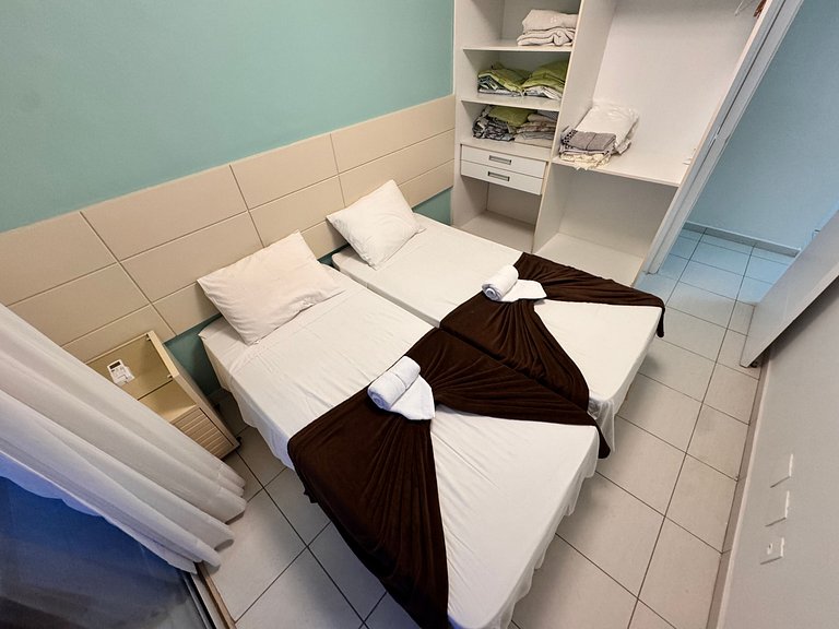 Beach Living 04 Qts, Frente Vista Mar!