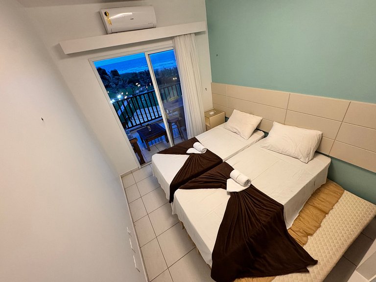 Beach Living 04 Qts, Frente Vista Mar!