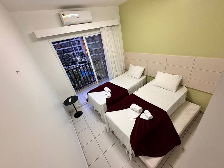 Beach Living 04 Qts, Frente Vista Mar!