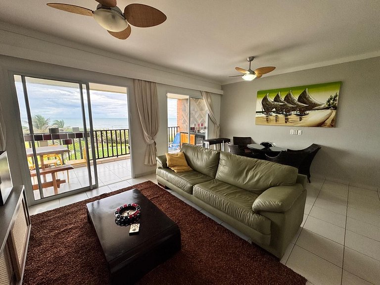 Beach Living 04 Qts, Frente Vista Mar!