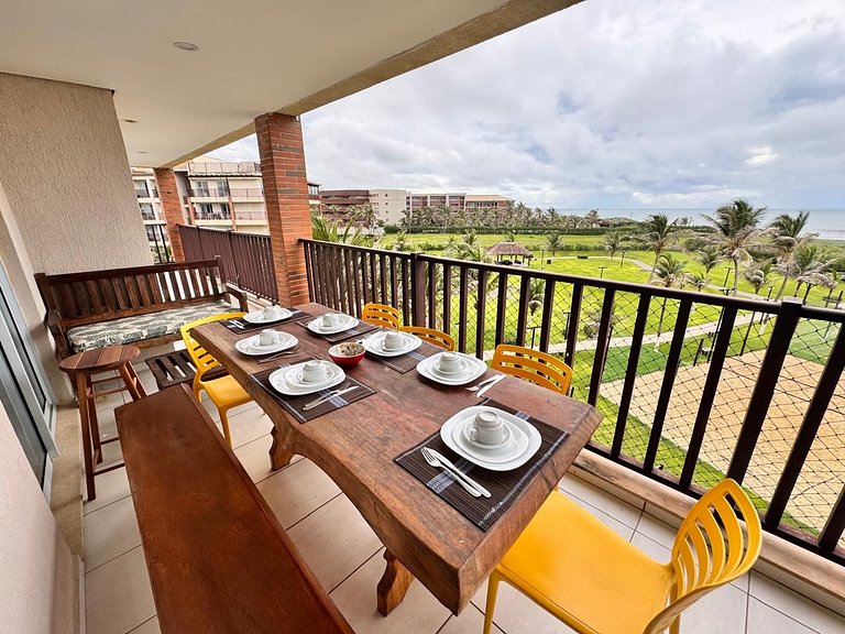 Beach Living 04 Qts, Frente Vista Mar!