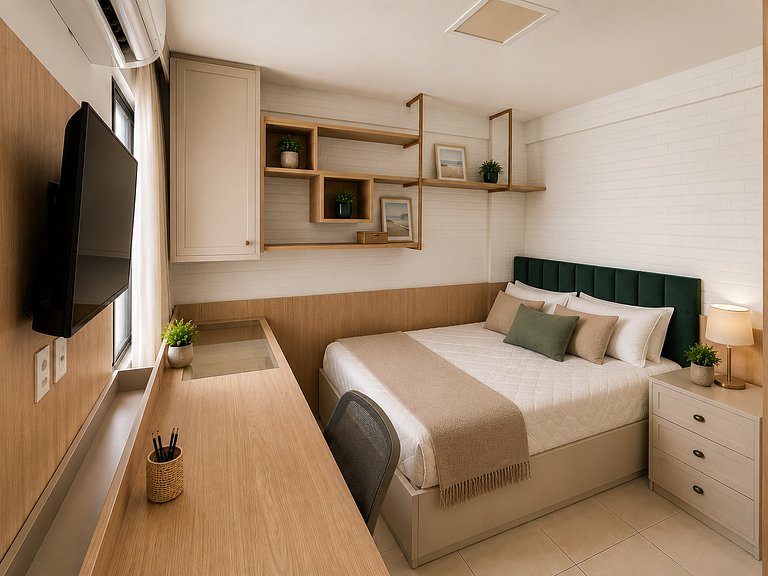 Duplex incrível com 3 suítes e jacuzzi