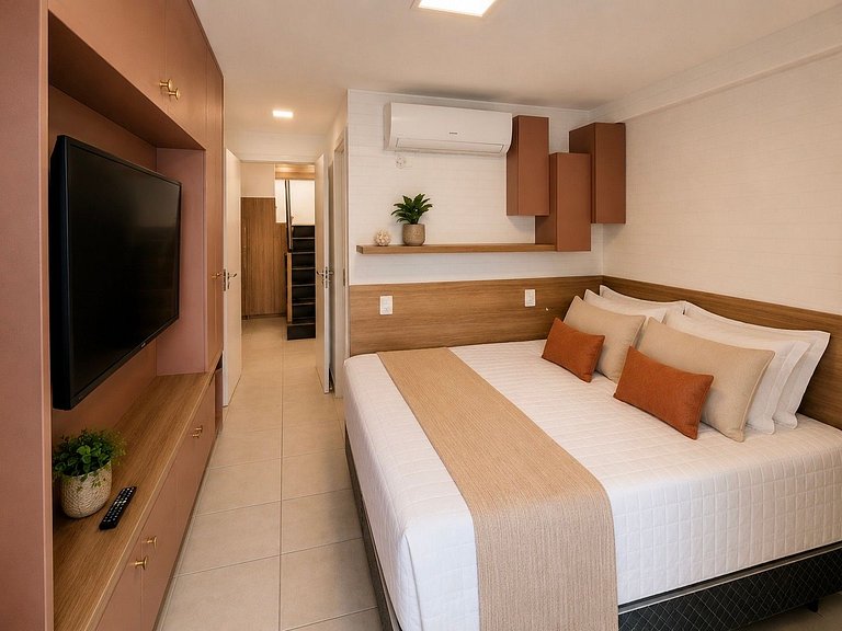 Duplex incrível com 3 suítes e jacuzzi