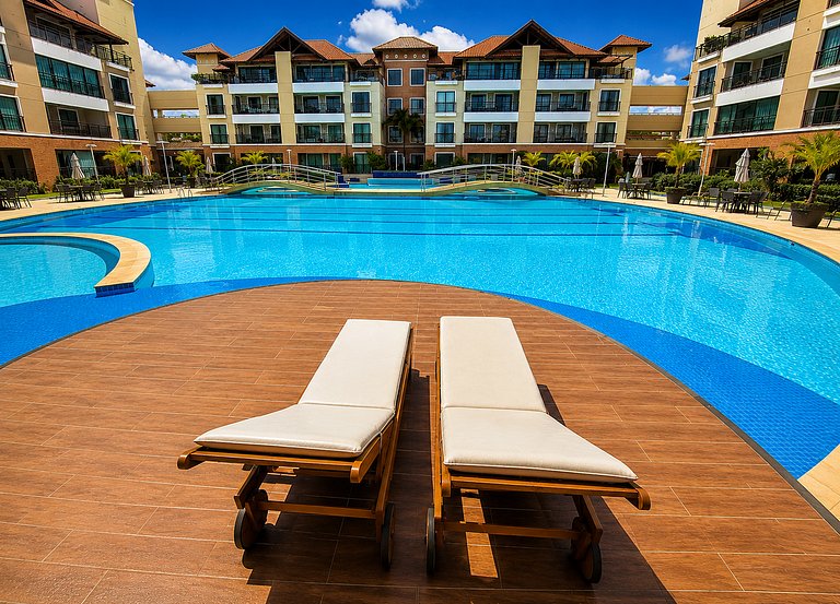 Mediterranee Duplex incrível 3 suítes e jacuzzi